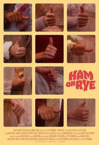 Хлеб с ветчиной